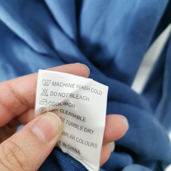 Mens RAGING BILL Jumper Size M Blue Thin Knit Smart Casual - Picture 7 of 7